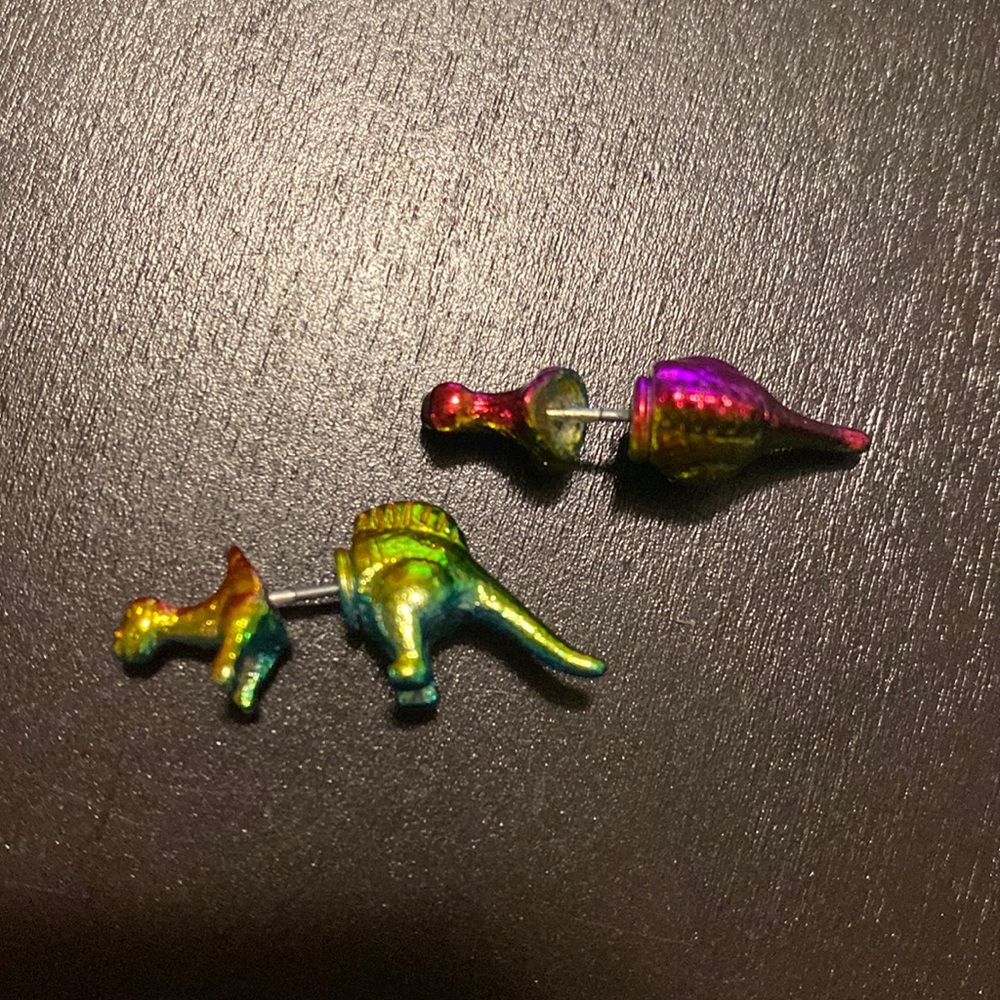 Cute dinosaur earrings